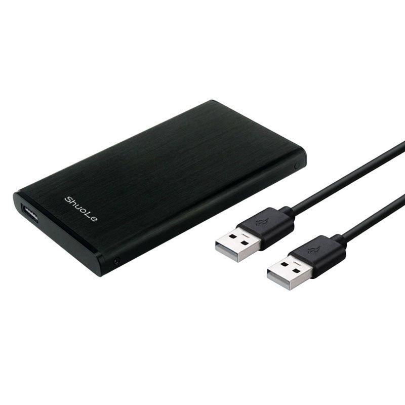 Phong cách mới nhất cổng nối tiếp sata giao diện USB2.0 trạng thái rắn SSD cơ khí di động hợp kim nhôm hộp đĩa cứng 2.5 inch