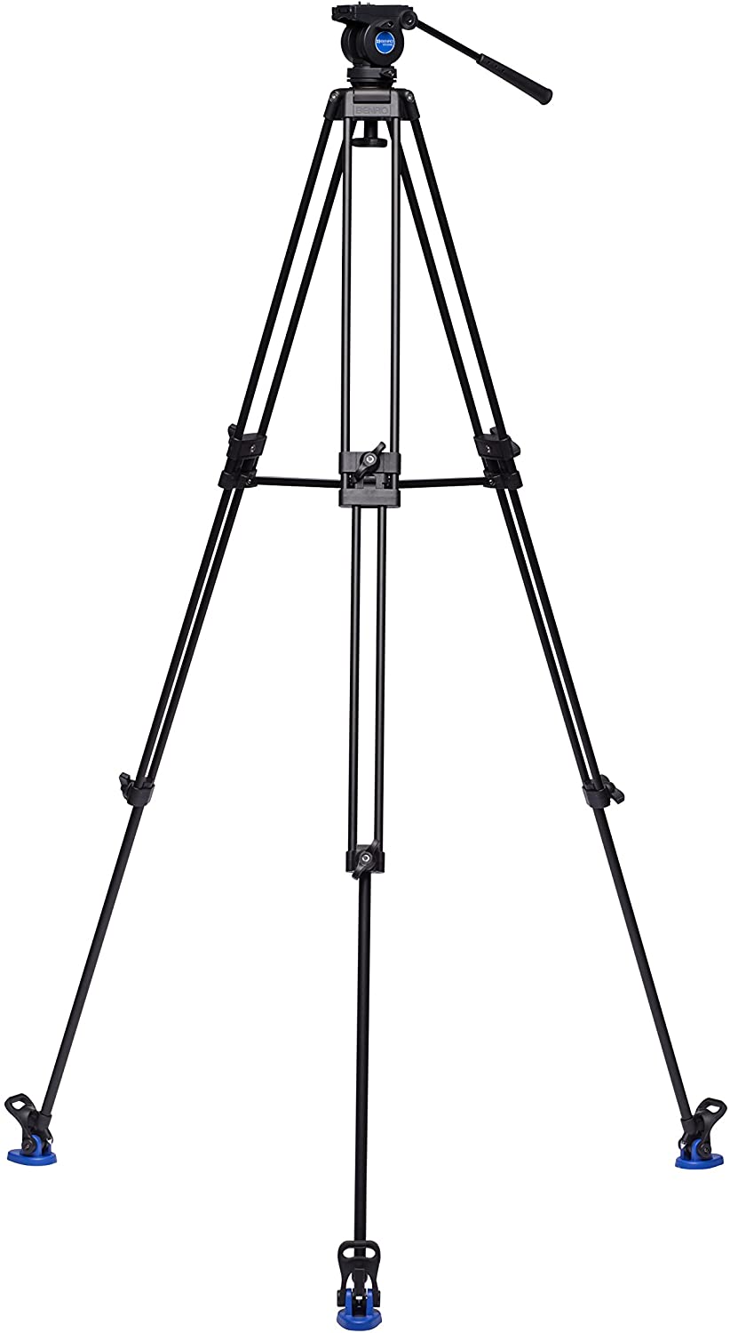 Chân Máy Ảnh Benro Video Tripod KH26 (Đen) - Hàng Nhập Khẩu