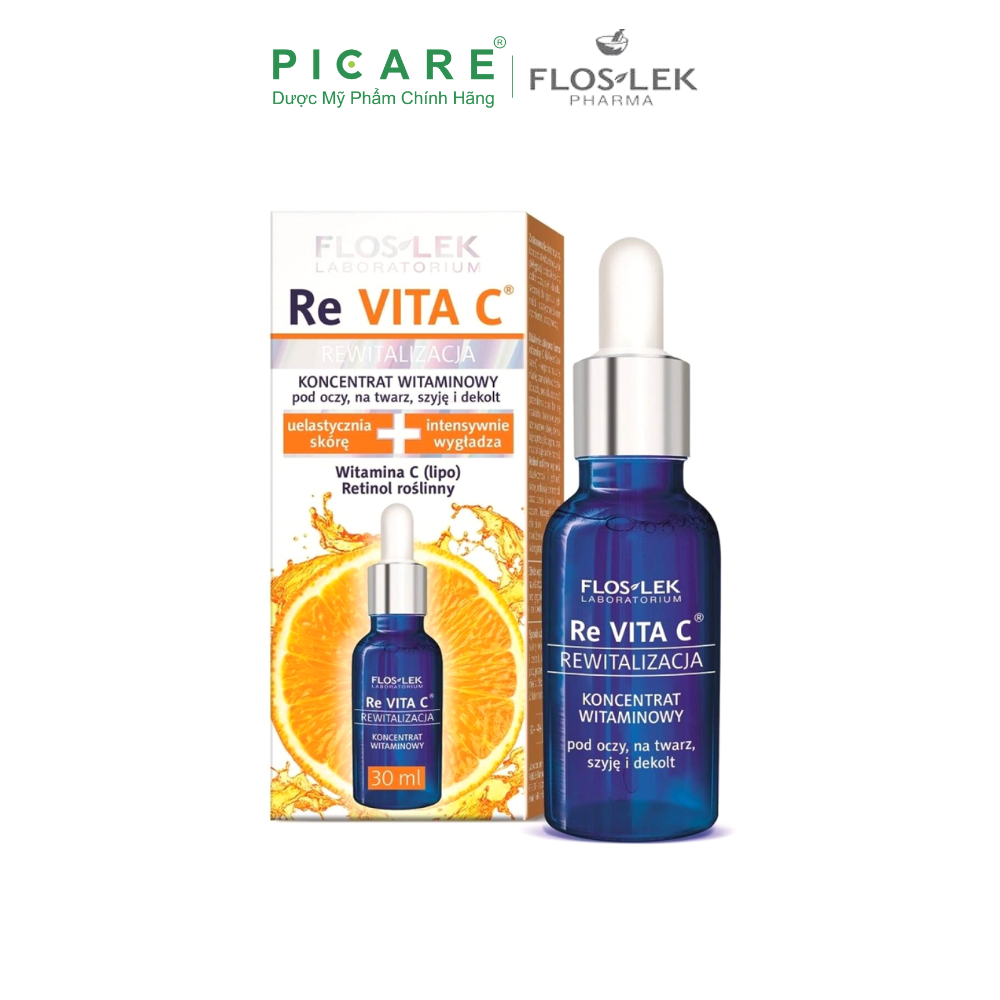 Serum Cấp Ẩm Và Làm Sáng Floslek Re VITA C 30ml