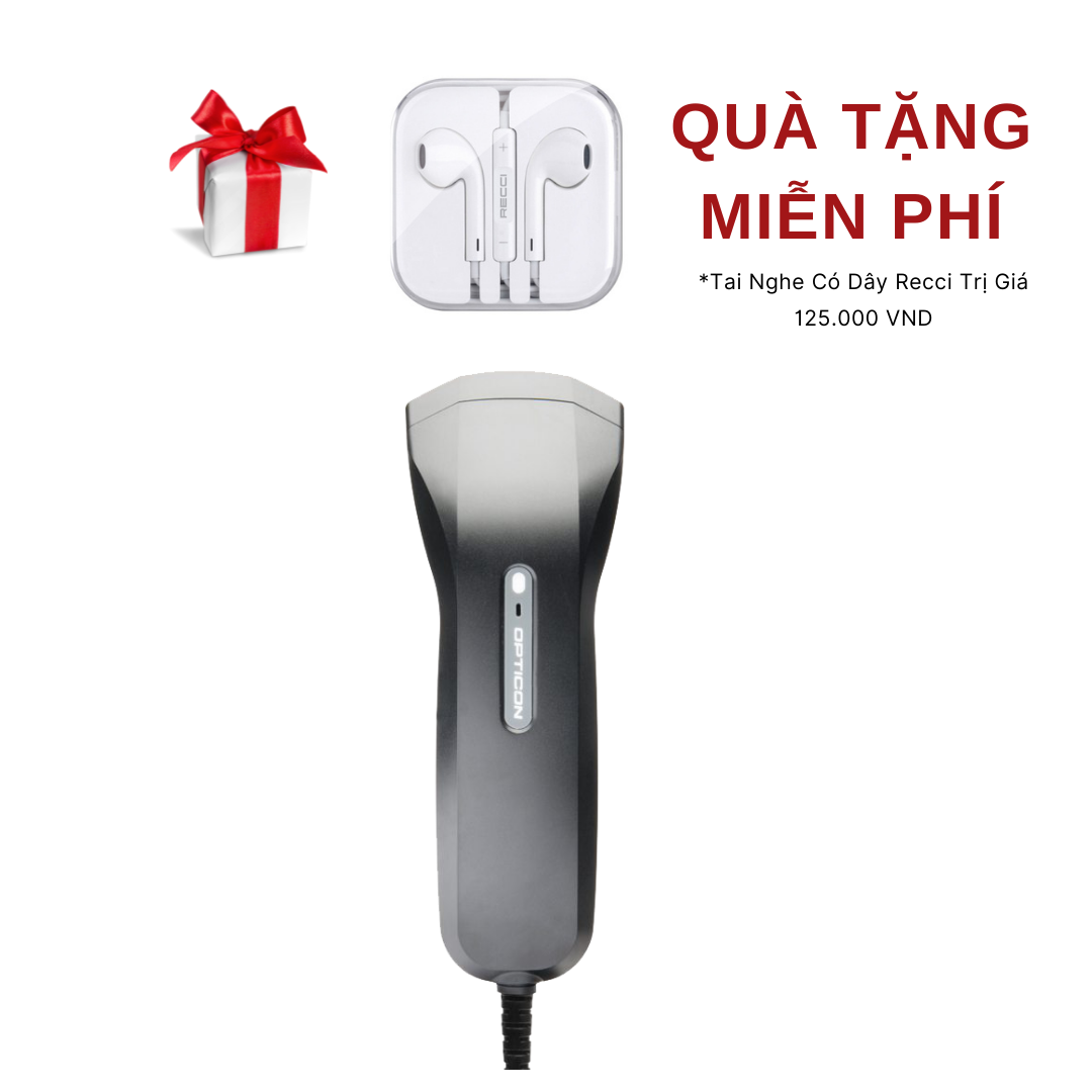 Máy Quét Mã Vạch OPTICON C41S-USB-BLK - Hàng Chính Hãng - QUÀ TẶNG KÈM Tai Nghe Có Dây