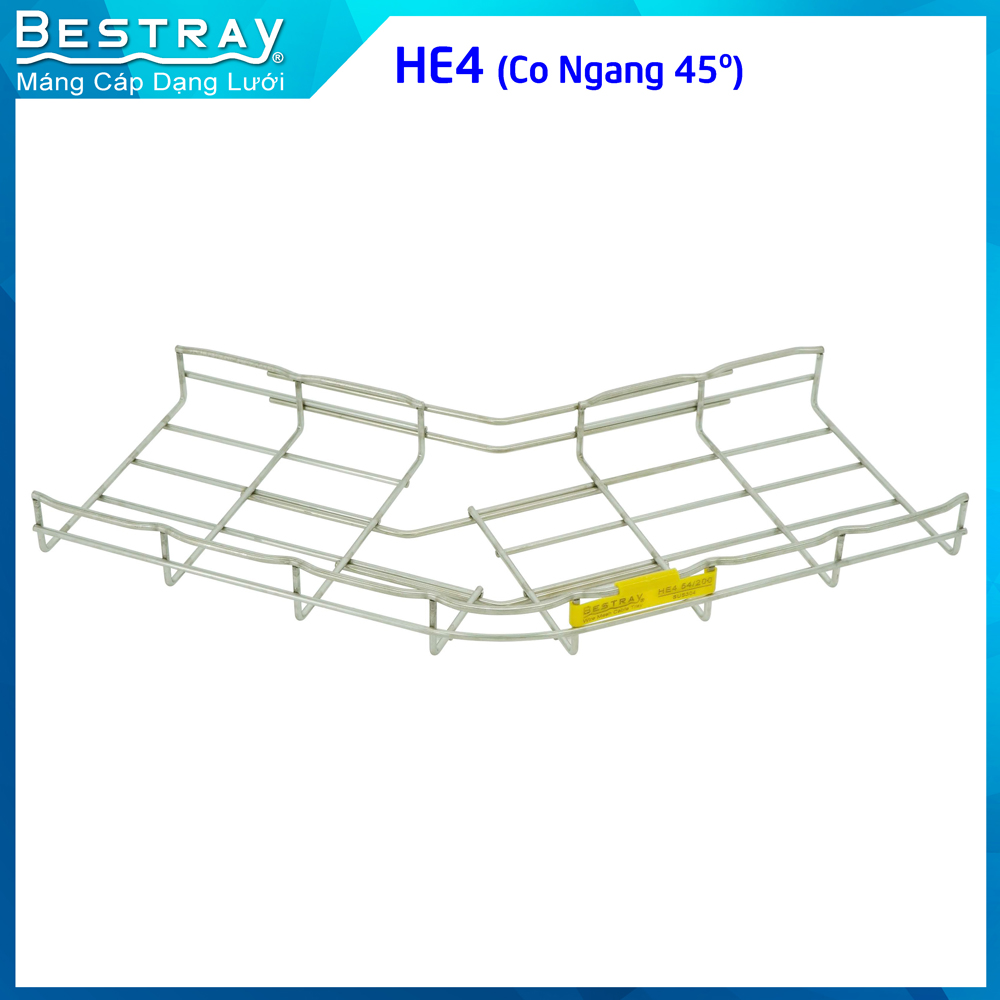 Co ngang 45 Độ | Máng Lưới Bestray| Mã SP HE4