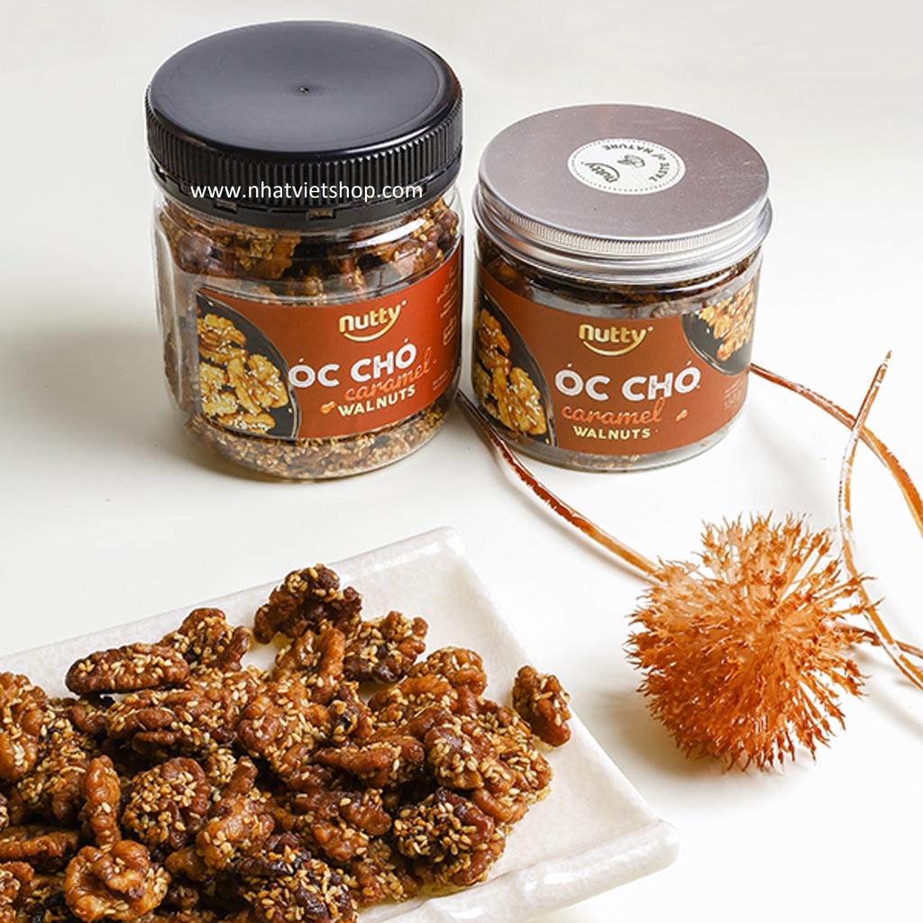 Hạt Óc Chó Caramel Walnuts Nutty 220g