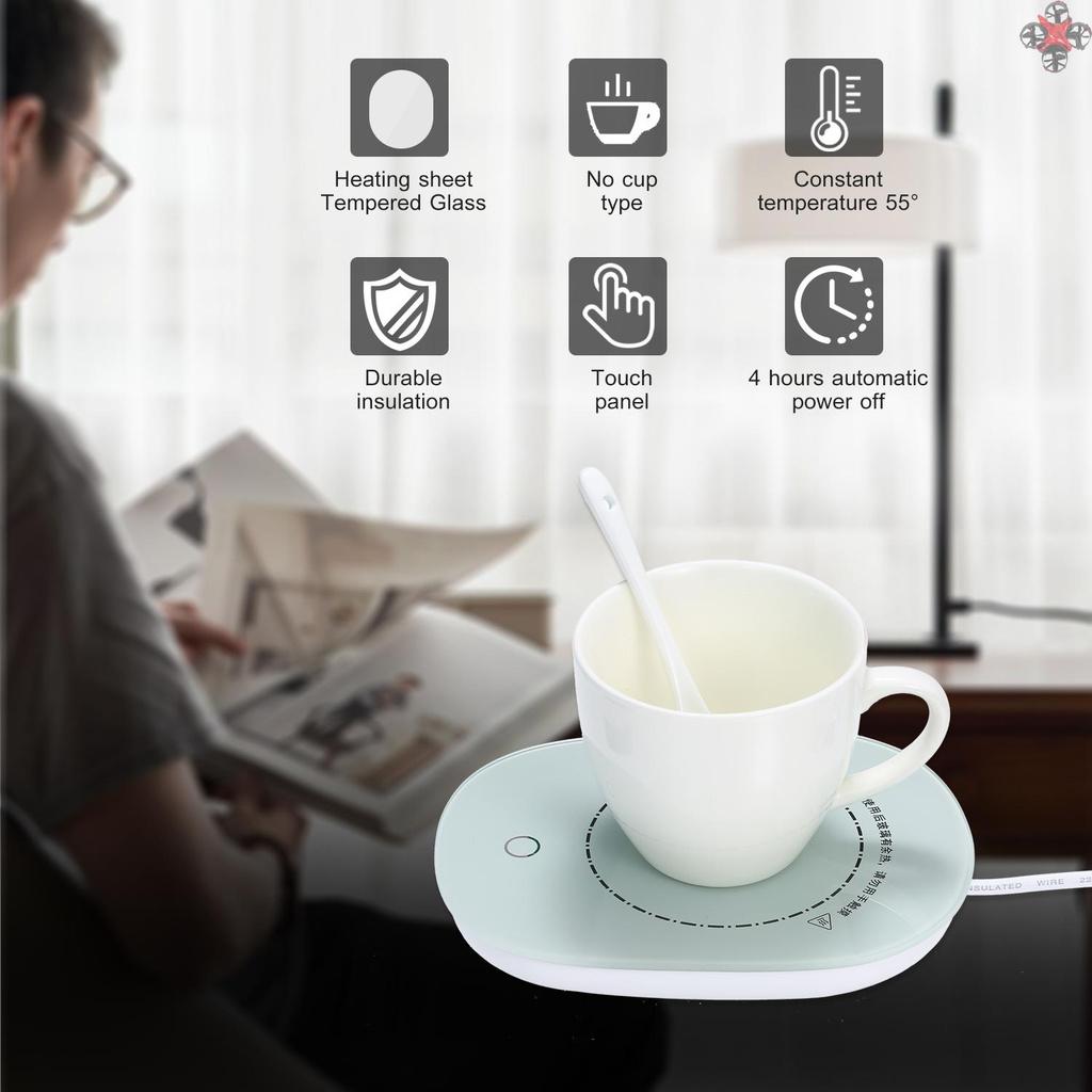 Đế Hâm Nóng Cốc Cà Phê Tự Động Tắt / Mở 131 ° F / 55 ° C