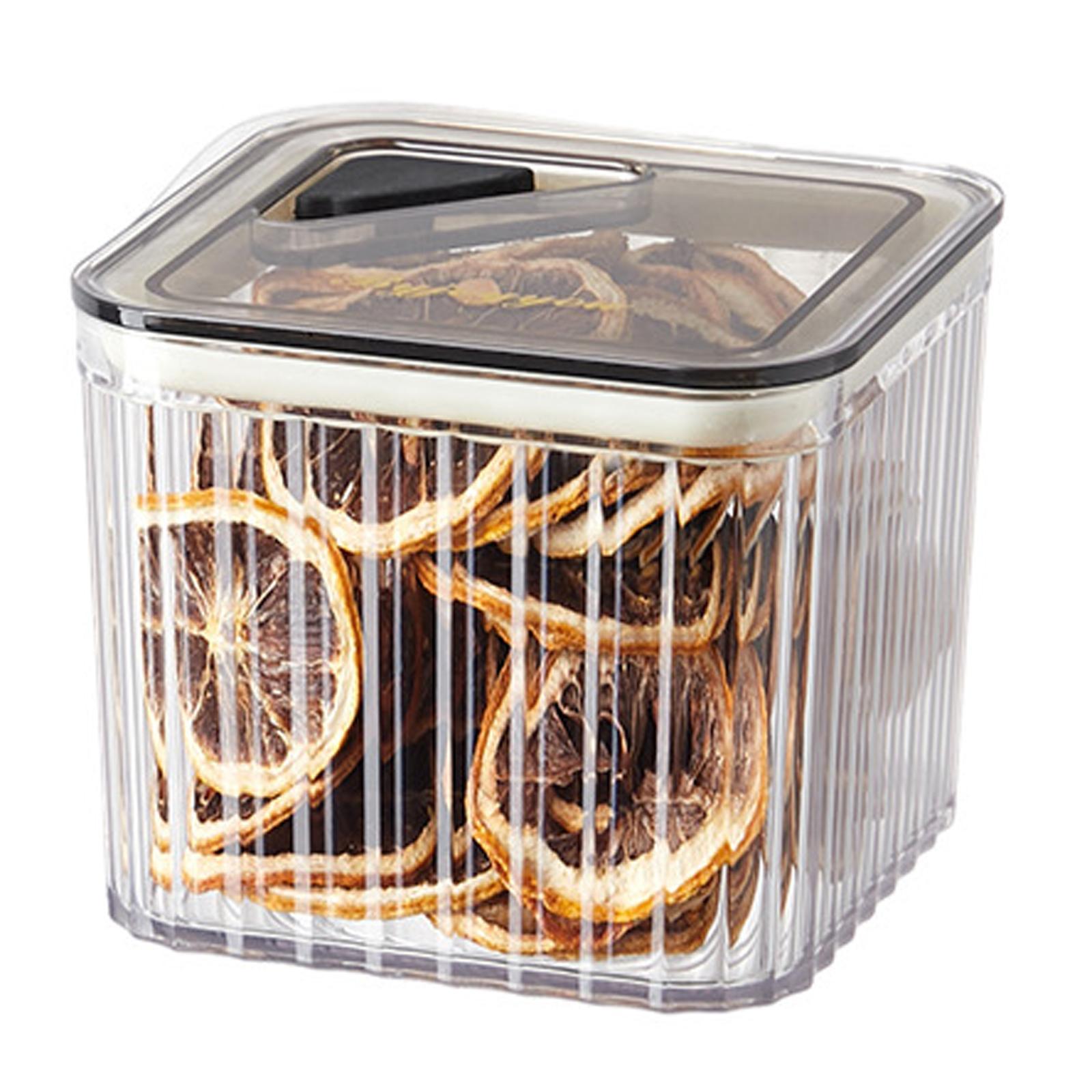 Airtight Food Storage Containers Pantry Organizer Box for Cabinet Baking Supplies