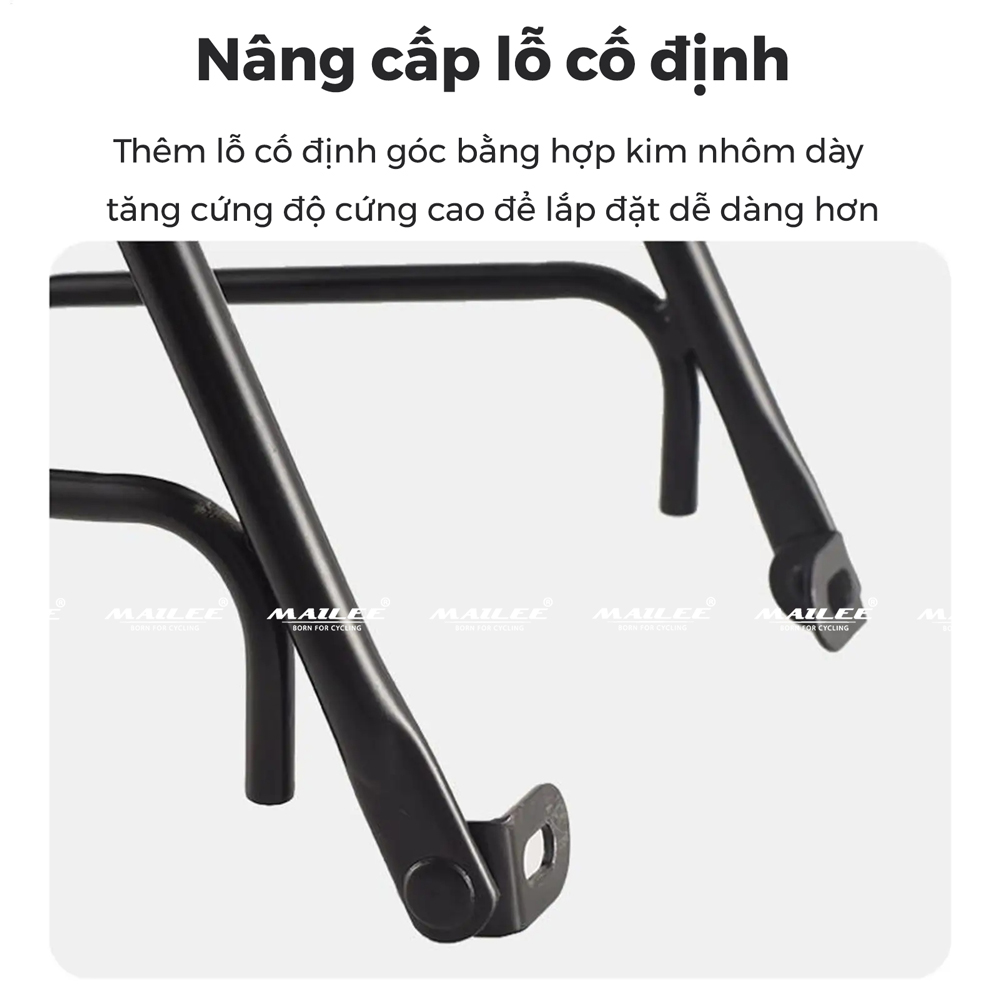 Baga Trước Xe Đạp, baga trước xe đạp Địa Hình GT-6301 chất liệu Nhôm cho Giỏ xe/hành lý Chắn Trước Phụ Kiện Đạp Xe, dành cho vị trí chờ có sẵn - Mai Lee