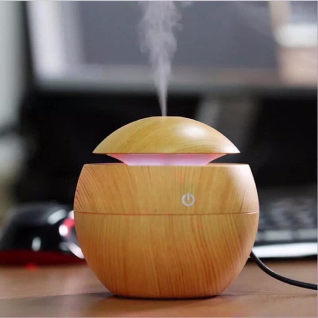 MÁY XÔNG TINH DẦU VÂN GỖ 006 6 Đèn Xông Tinh Dầu Bằng Điện - Hiện Đại, An Toàn Từ Nhà Nến - Nhà Nến