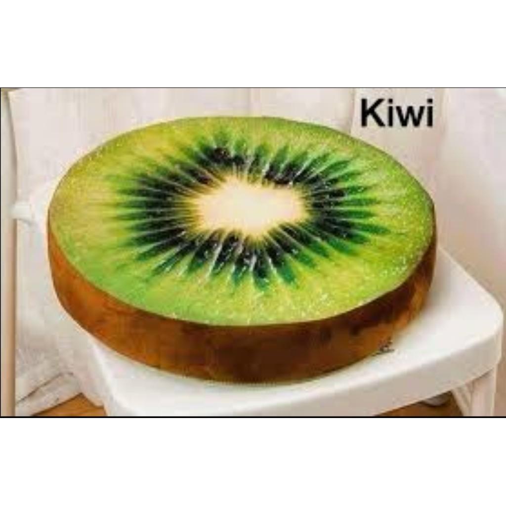 gối trái cây 3d nhiều màu 35cm