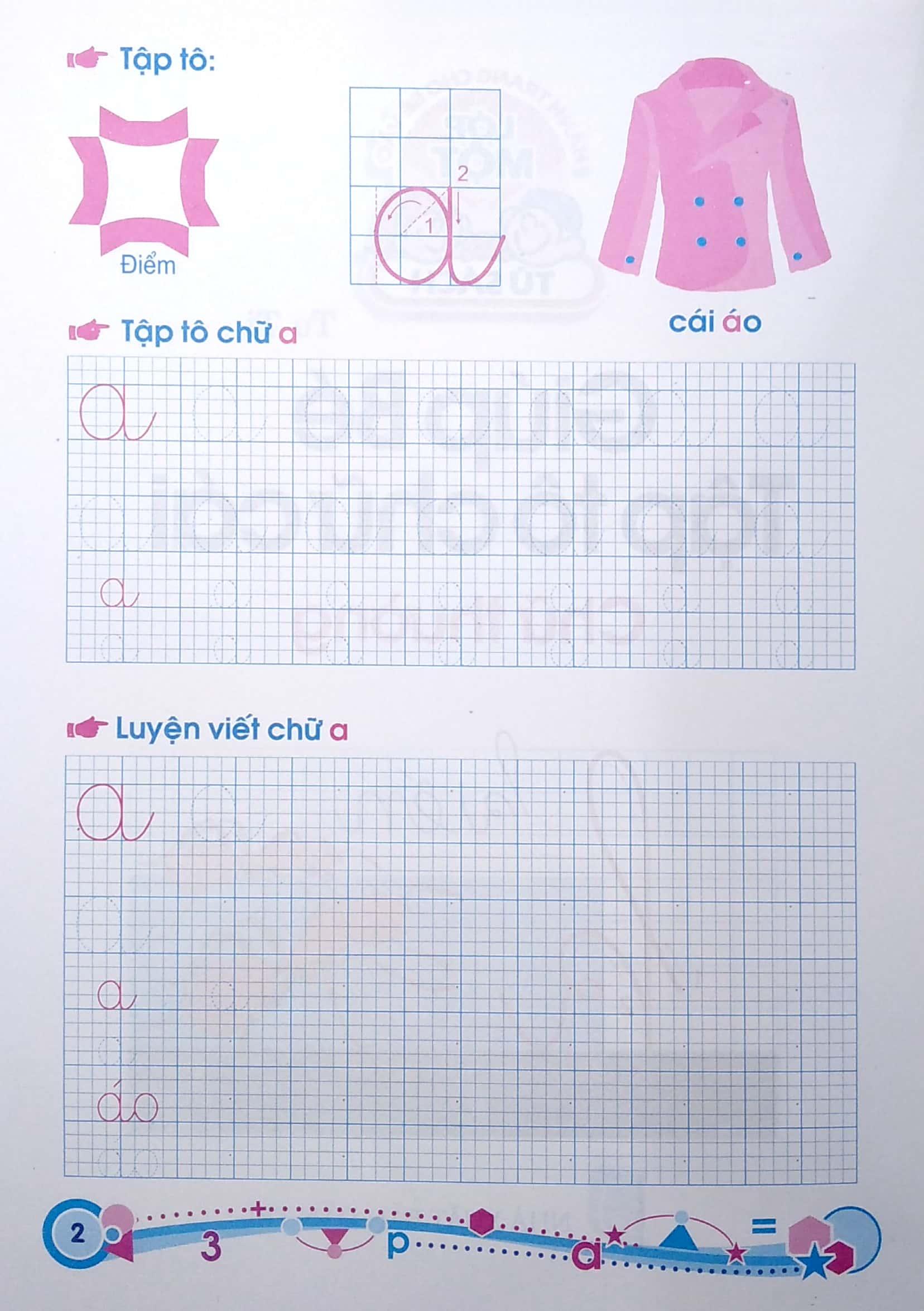 Hành Trang Cho Bé Vào Lớp 1 - Giúp Bé Tập Tô Chữ Cái - Chữ Thường