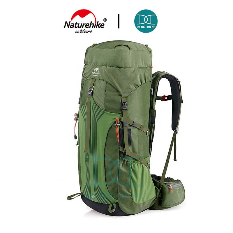 Balo leo núi trợ lực 55l/65l chống thấm, thoáng khí chính hãng Naturehike NH16Y065-Q