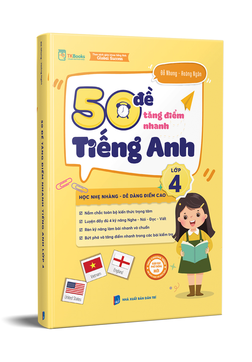 50 Đề tăng nhanh điểm Tiếng Anh lớp 4