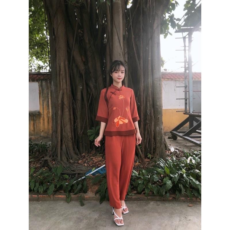 ĐỒ LAM ĐI CHÙA Đài Loan Đũi