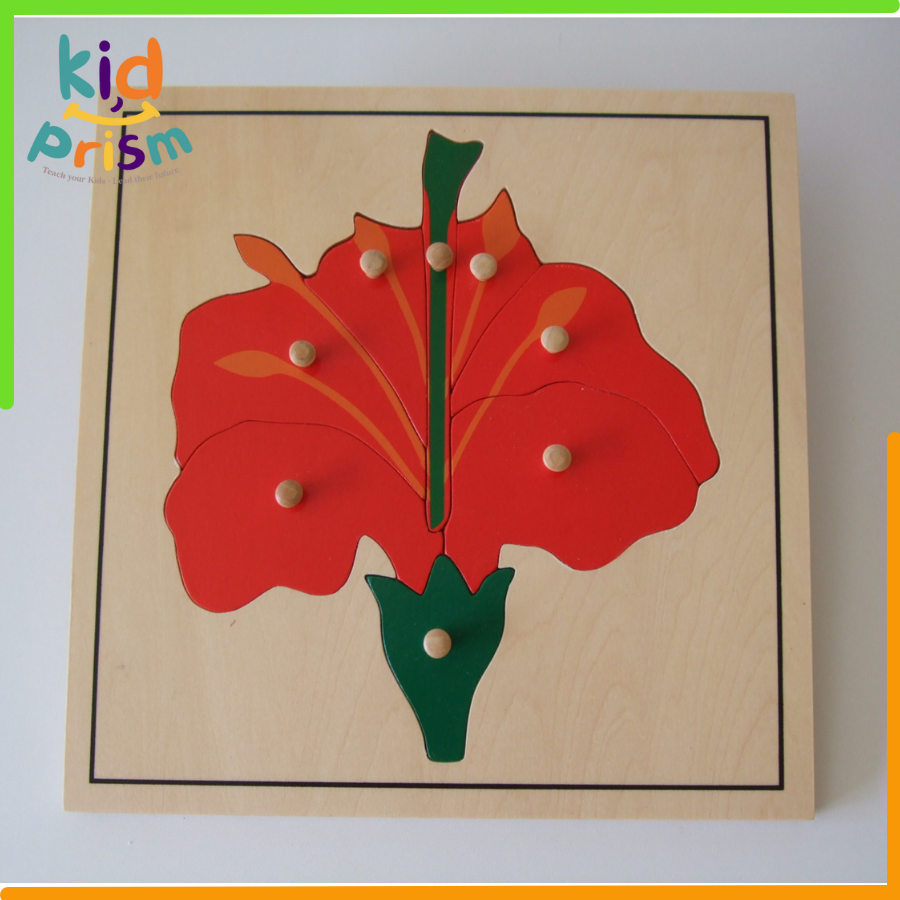 Tranh ghép 3D hình cây lớn, con ngựa, bươm bướm, bông hoa bằng gỗ giúp bé phát triển tư duy, kích thích trí não (Giáo cụ Montessori)