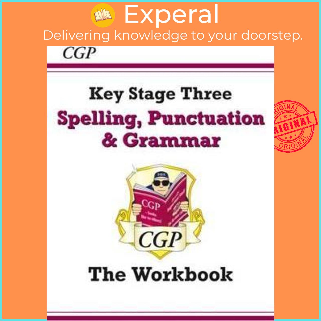 Sách - Spelling, Punctuation and Grammar for KS3 - Workbook by CGP Books