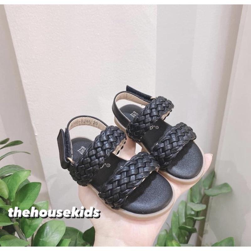 Sandal Cho Bé Gái Sandal Trẻ Em CC THE HOUSE KIDS Đan Màu