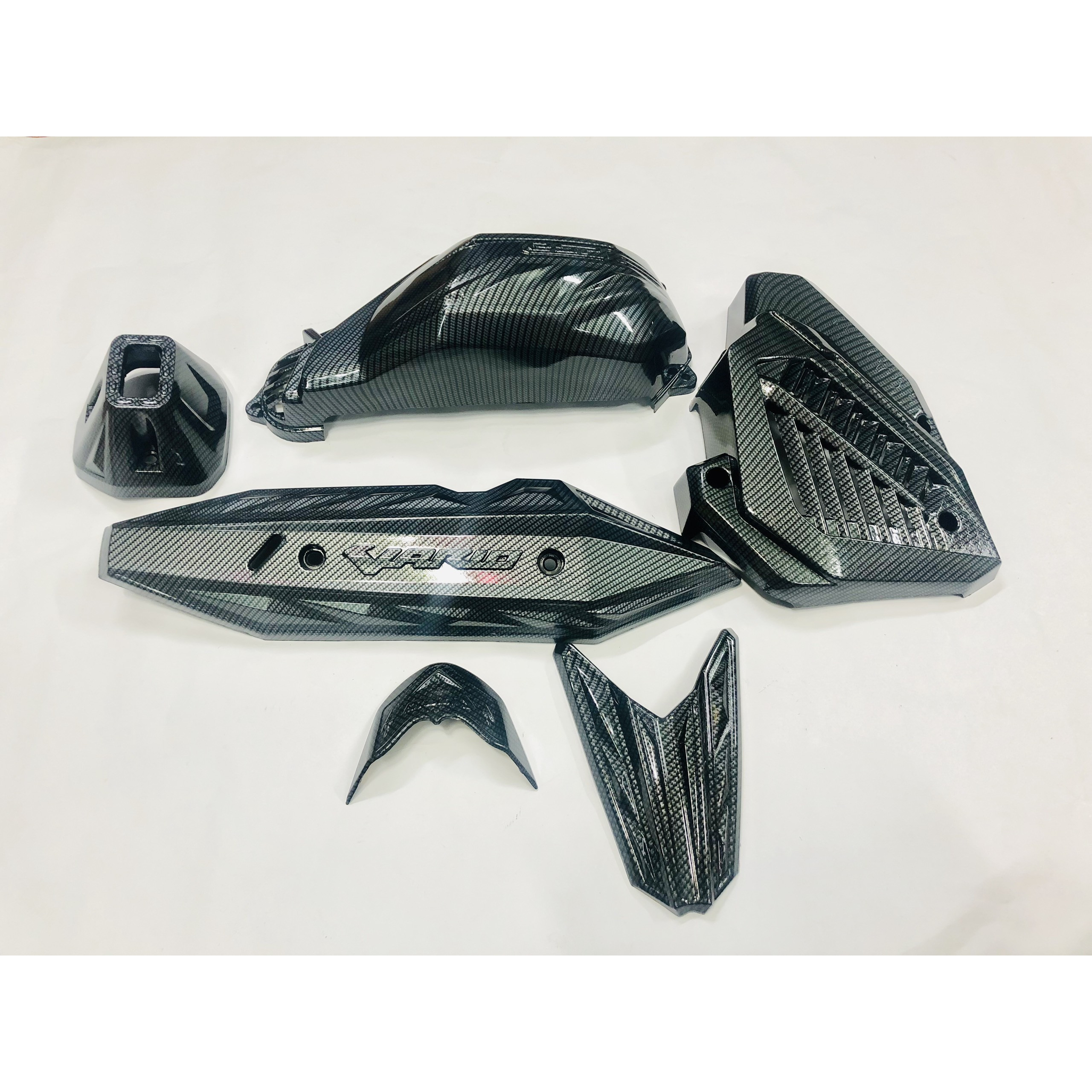 Bộ 6 món Carbon gắn Vario 2018,2019 BẢO LONG RACING