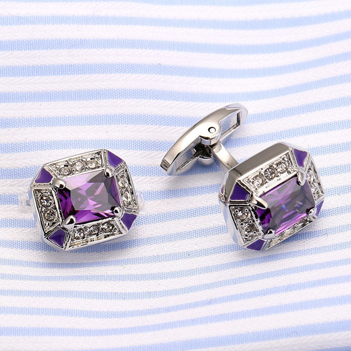 Bộ Khuy Măng Sét - Cufflink Hàng Cao Cấp QT1394