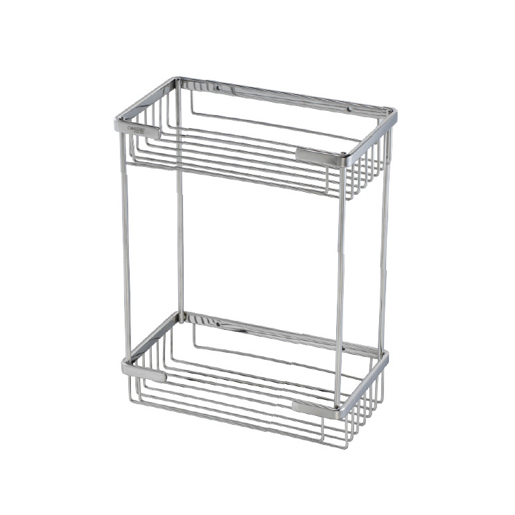 Kệ inox góc hai tầng  Caesar ST859