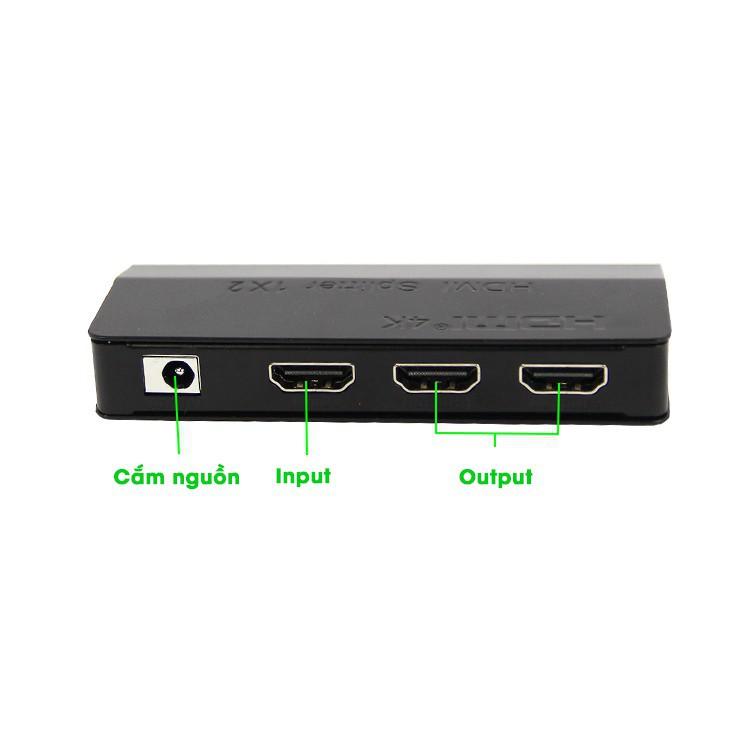 Bộ chia HDMI 1 ra 2 Kiwi S1.2 – Chất lượng 4K