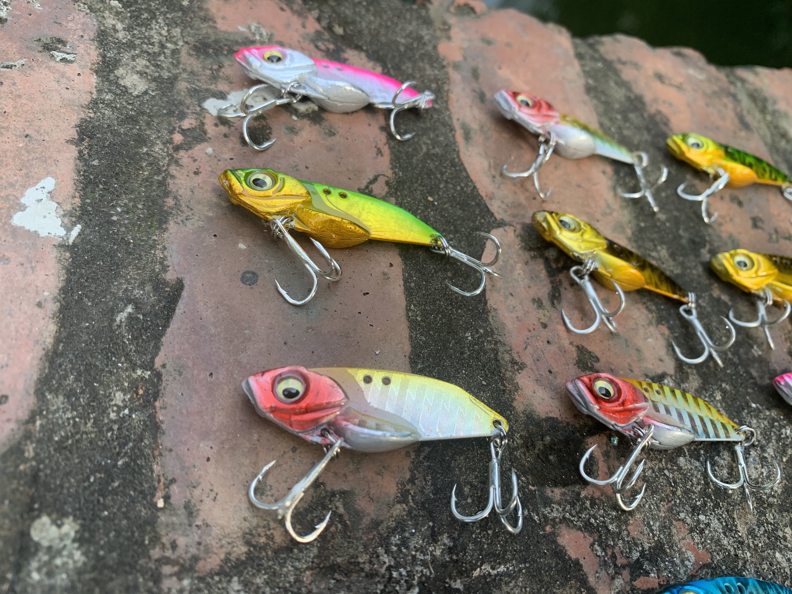 Mồi giả câu lure - Combo 3 con cá sắt 10g - Lưỡi câu BKK cao cấp - MC 02