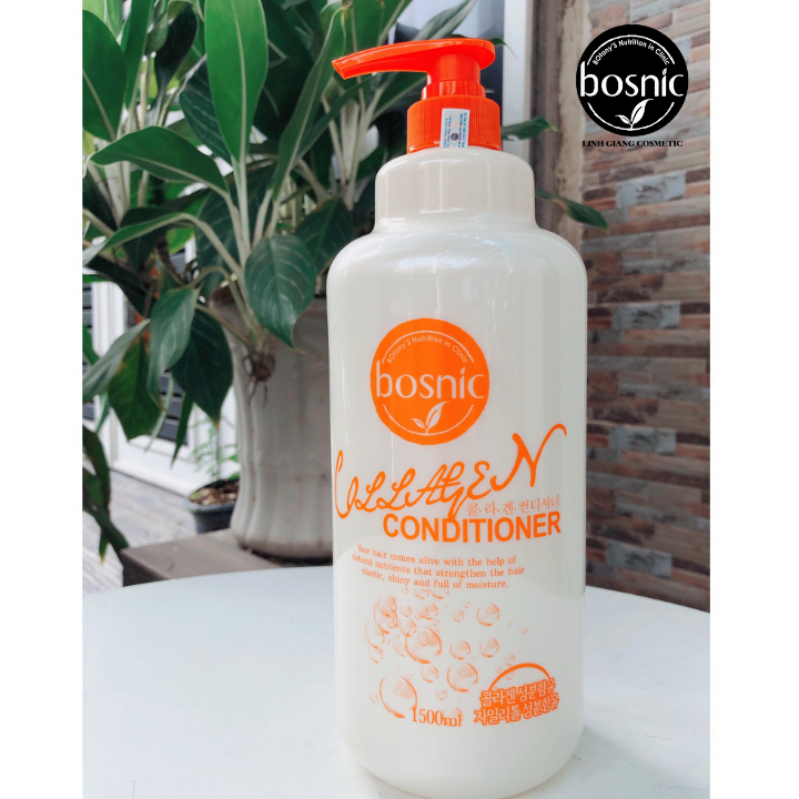 Dầu Xả Collagen Bền Màu Nhuộm BOSNIC 1500ML