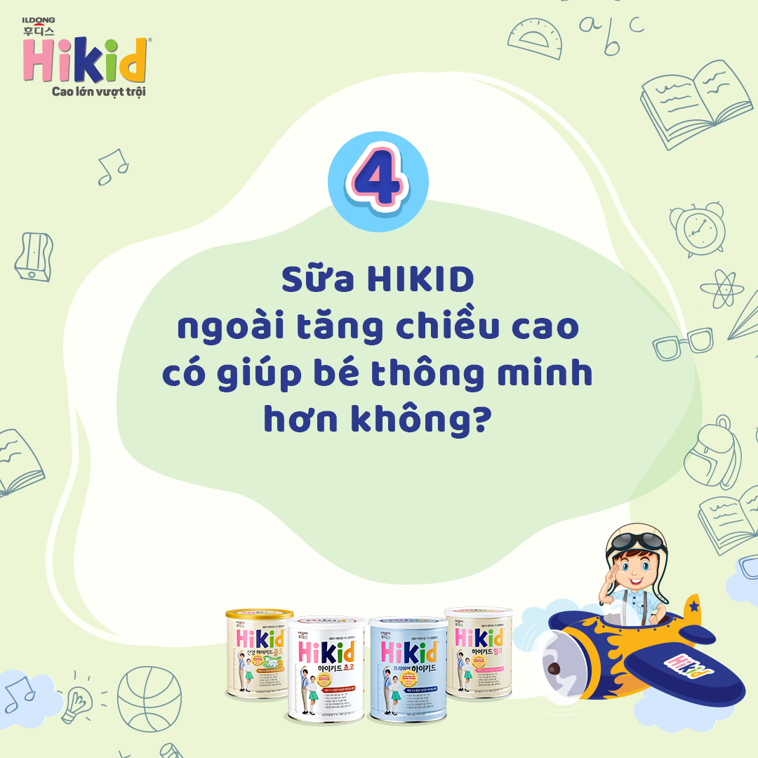 Combo 2 hộp sữa Hikid hương Vani - Nhập khẩu Hàn Quốc