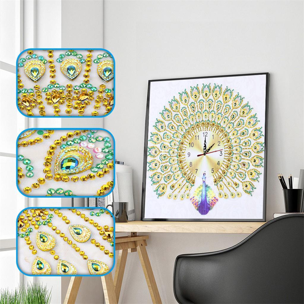 Special Shaped Clock Kits Arts Crafts Home Decor 1