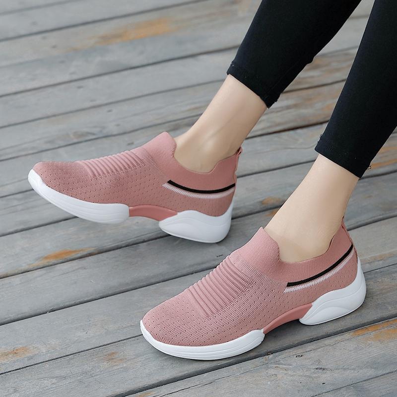 2020 Fashion women outdoor soft running sneakers casual sport shoes