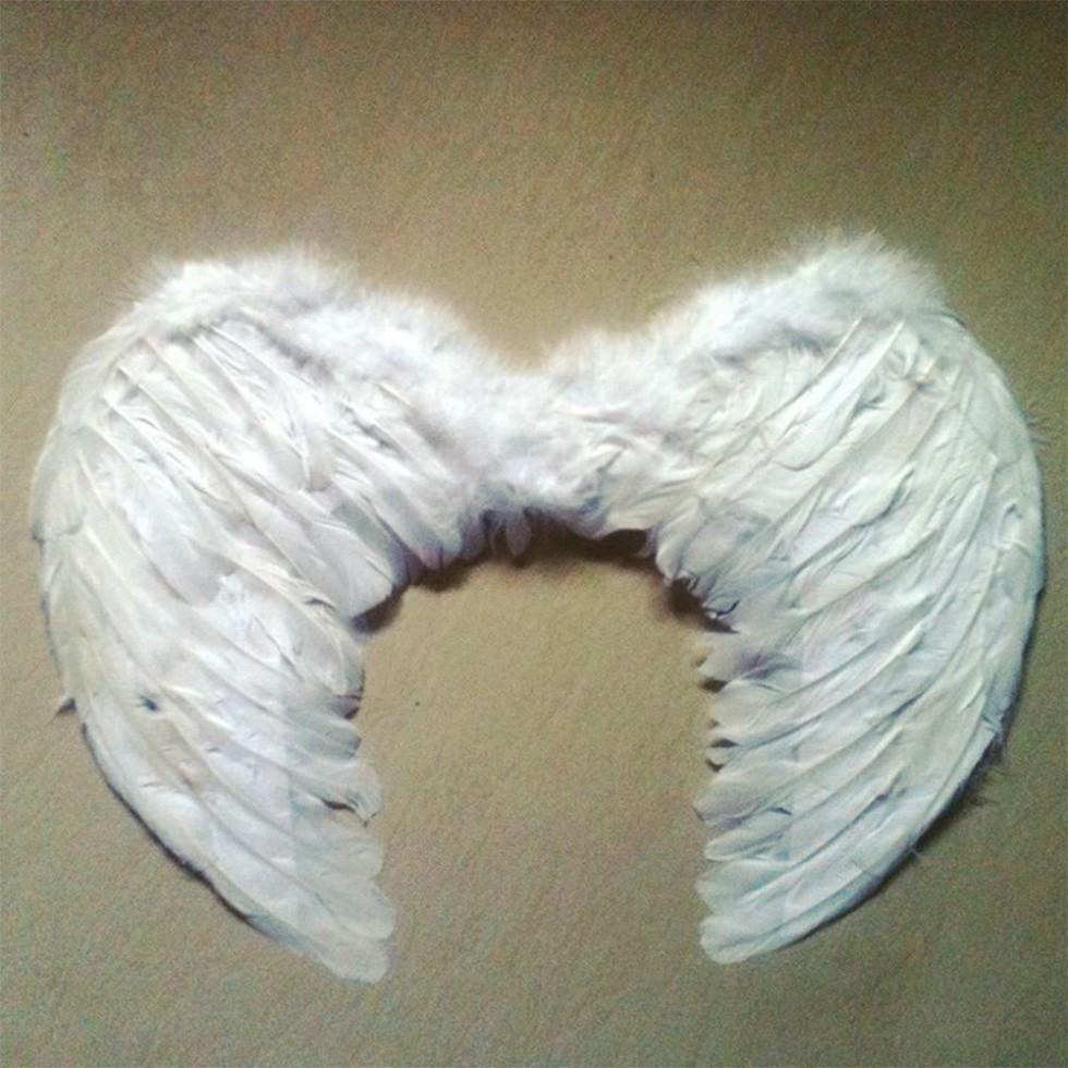 Đôi cánh thiên thần lông vũ nhân tạo cho trẻ em