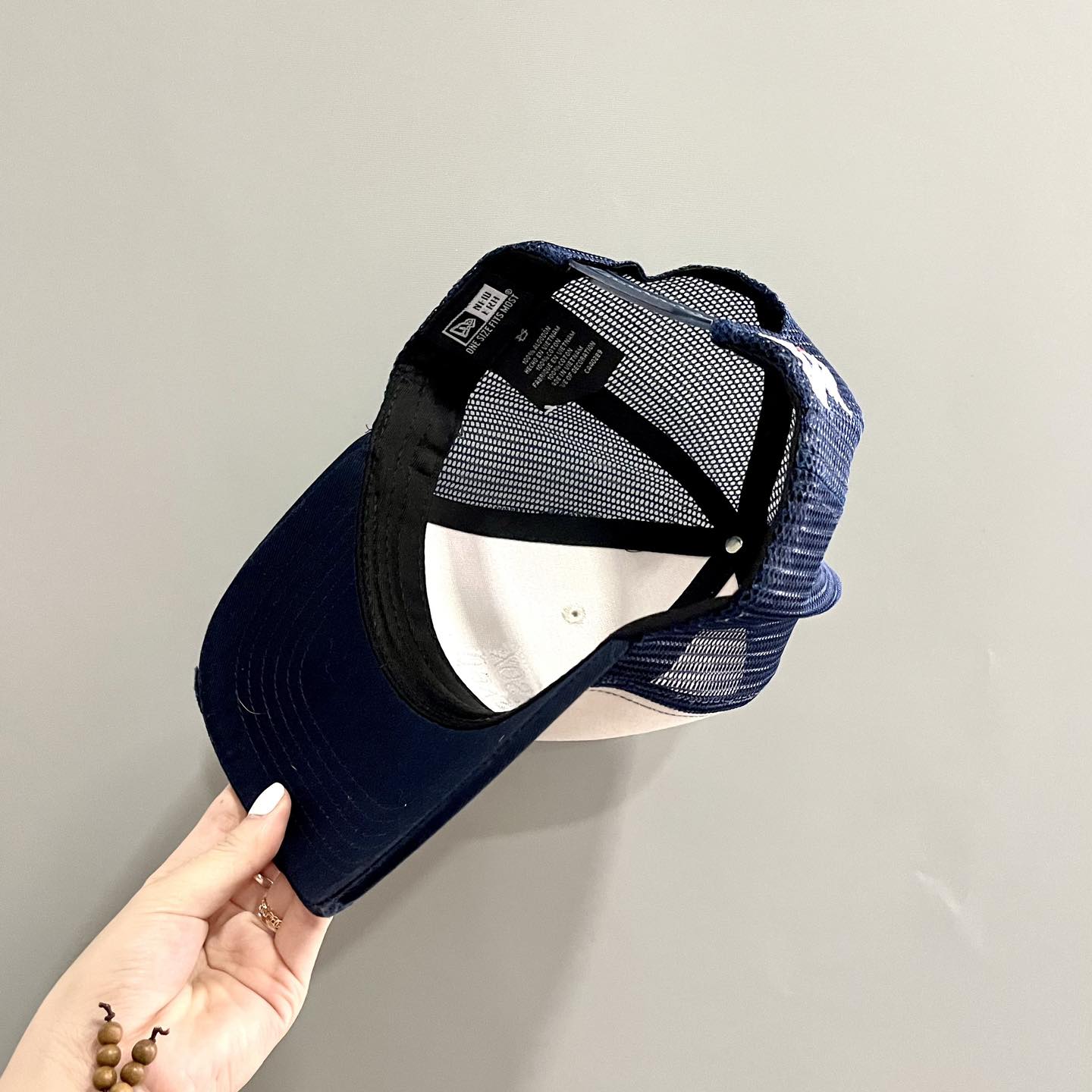 Nón kết, mũ lưỡi trai Chicago vải kaki phối lưới form đứng chuẩn thời trang đường phố cao cấp