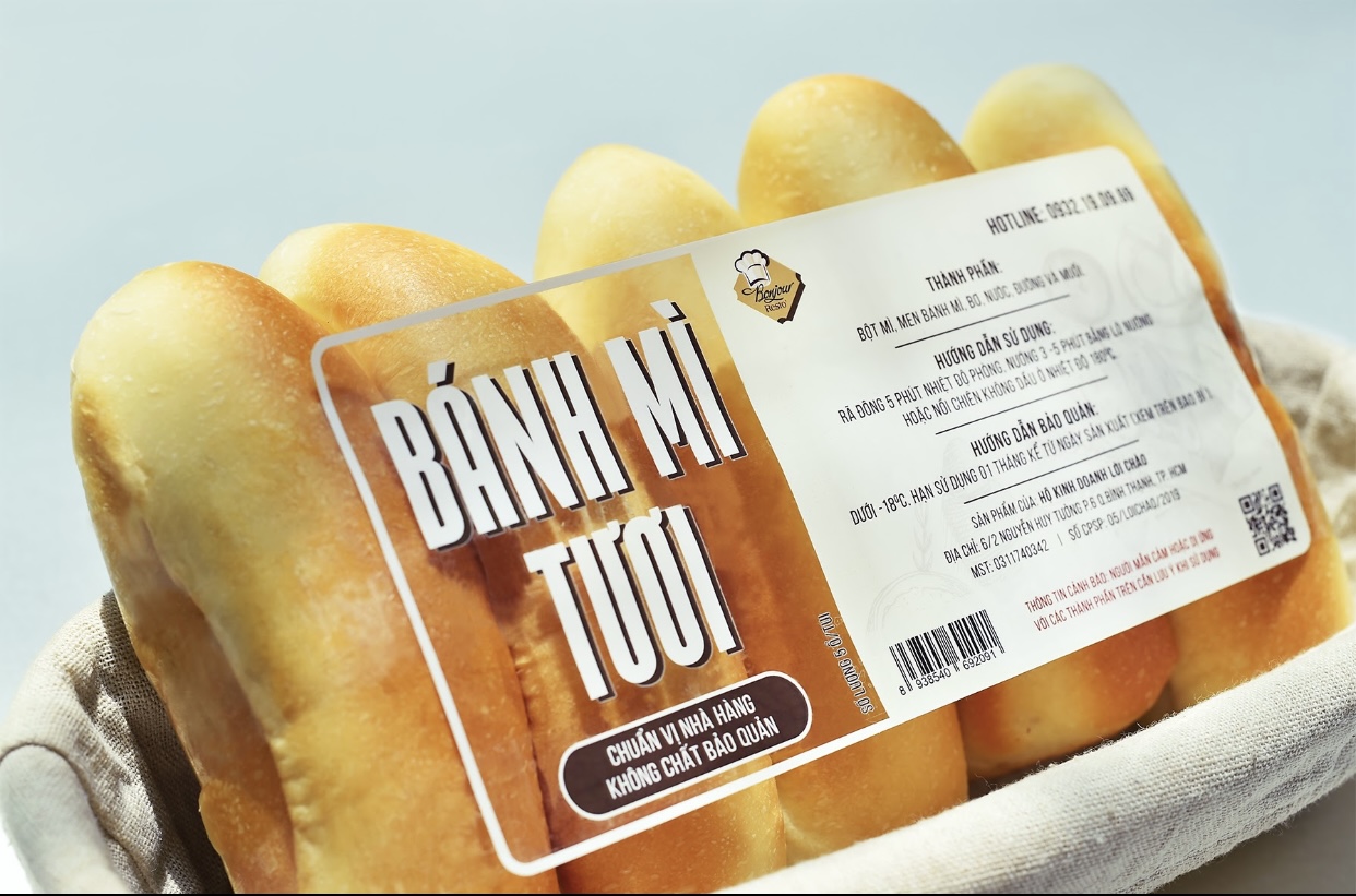 Bánh mì tươi đông lạnh Bonjour