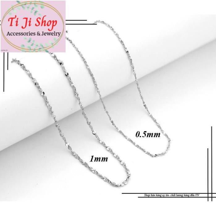 DÂY CHUYỀN NỮ INOX ĐẸP KHÔNG ĐEN D  -