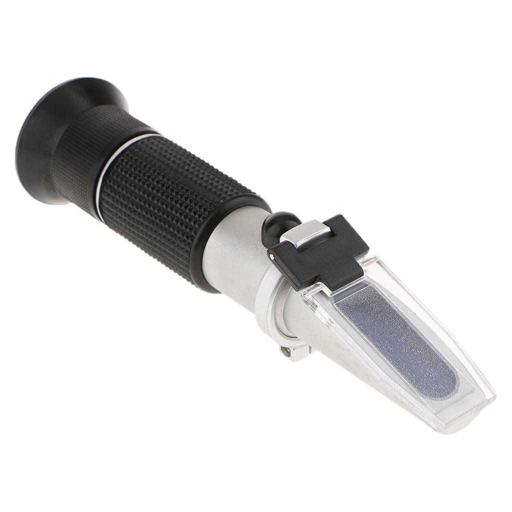 Refractometer Tester Tool Test Freezing Point of Antifreeze + Brake Fluid