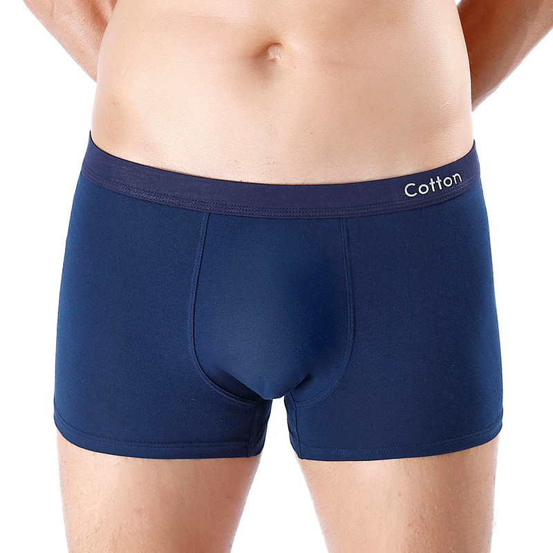Quần Lót Nam Boxer Cotton - Sịp Đùi Chất Thun Mềm Mại Thoáng Khí K045