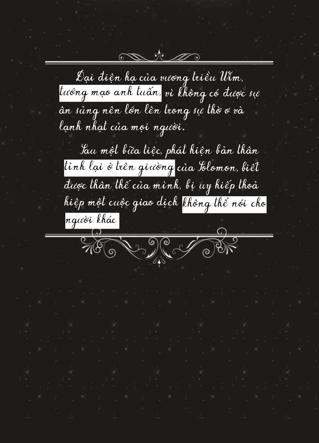 điện hạ thân ái chapter 0.2 4