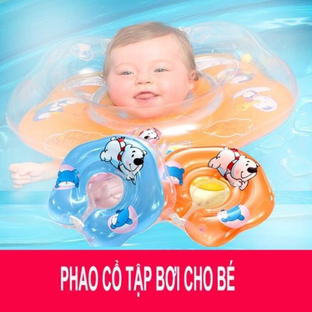 Phao Bơi Đỡ Cổ Cho Bé - Phao Bơi Cho Bé - Phao cổ an toàn cho bé