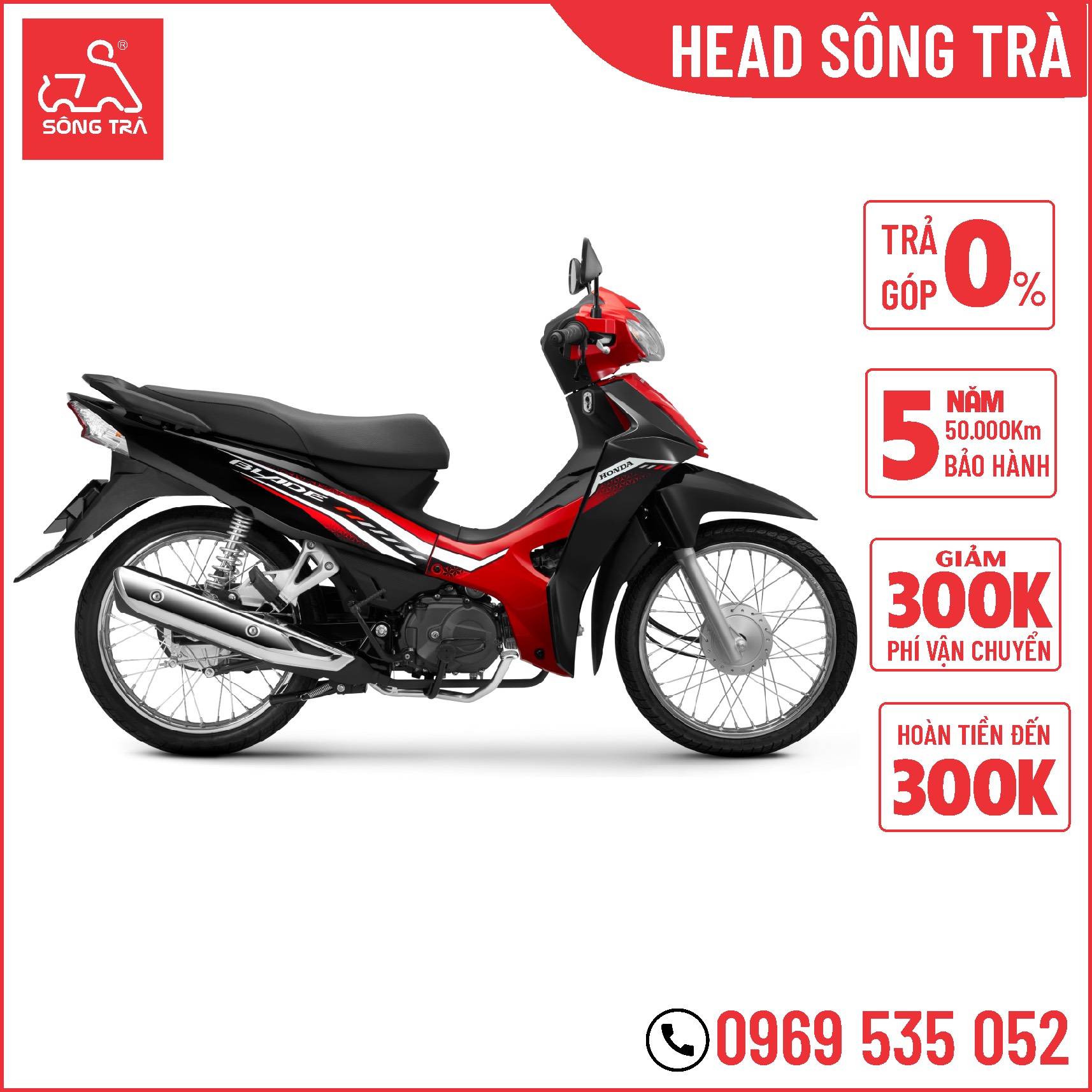 Xe Máy Honda Blade Phiên bản Tiêu Chuẩn 2023