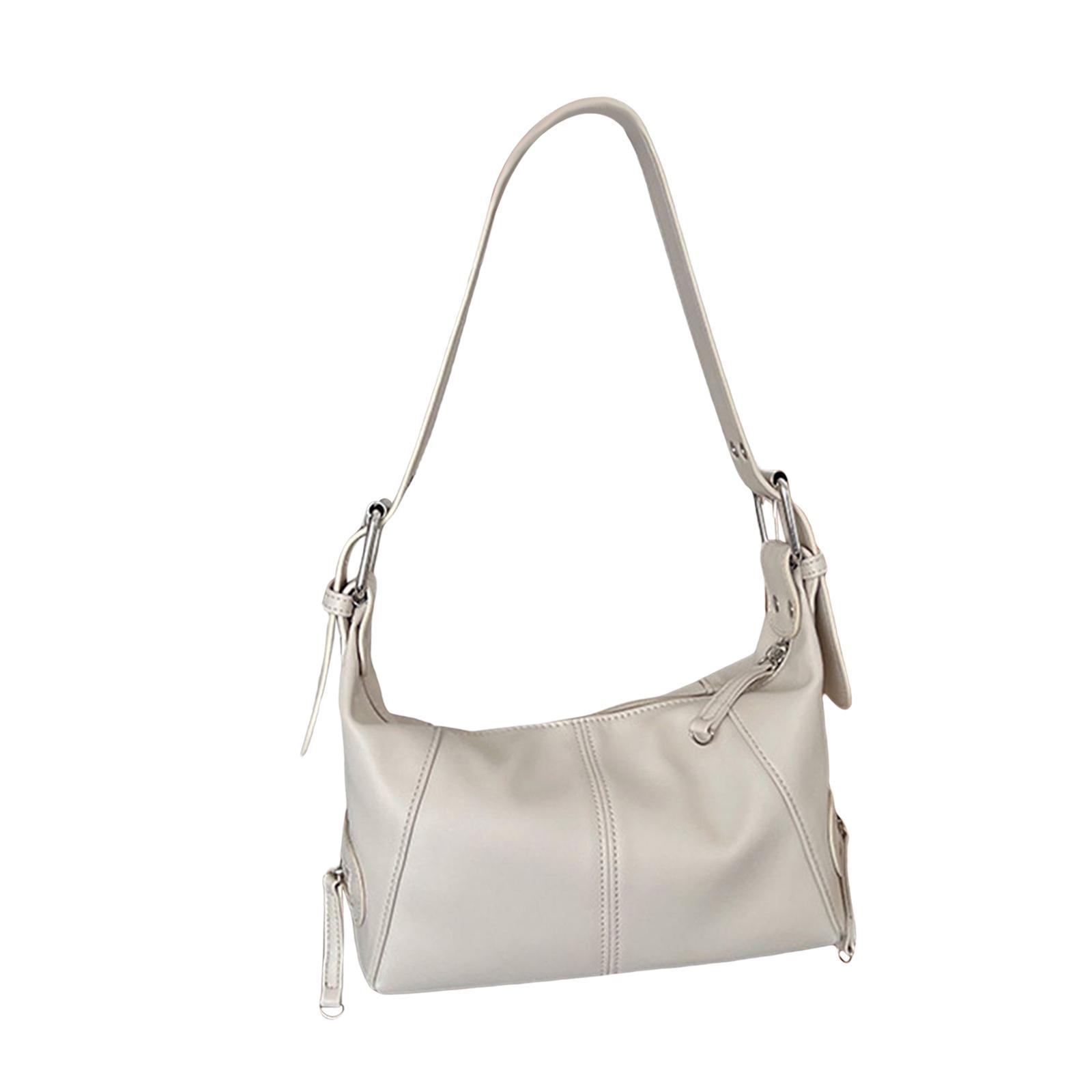 Women Girls Dumpling Bun Wallet Big Capacity Beach PU Leather Shoulder Bag