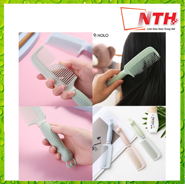 Lược chải tóc cán hình thỏ dễ thương -NTH