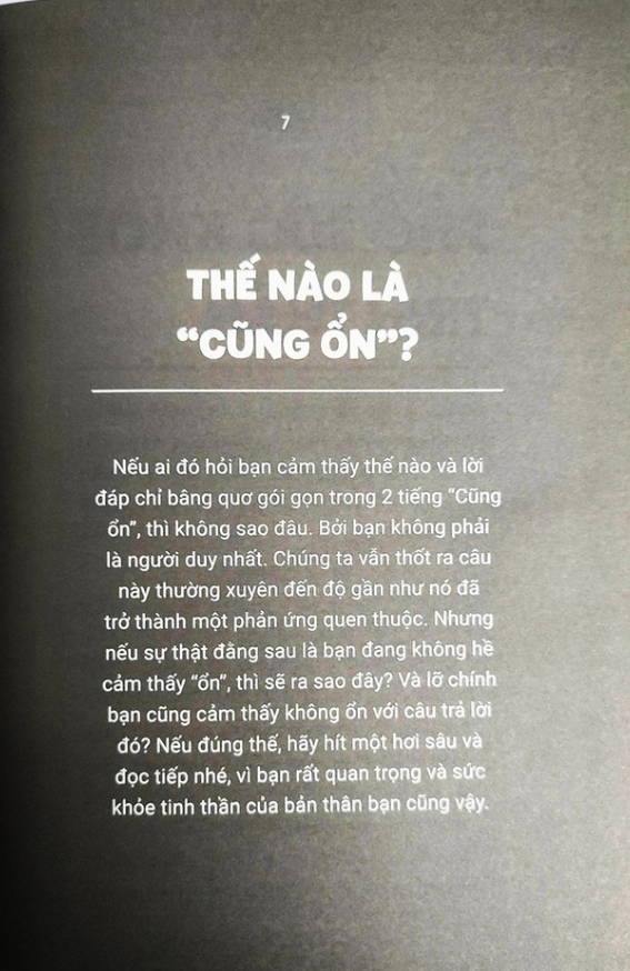 Không Ổn Cũng Không Sao (It's Ok Not To Be ... Ok)