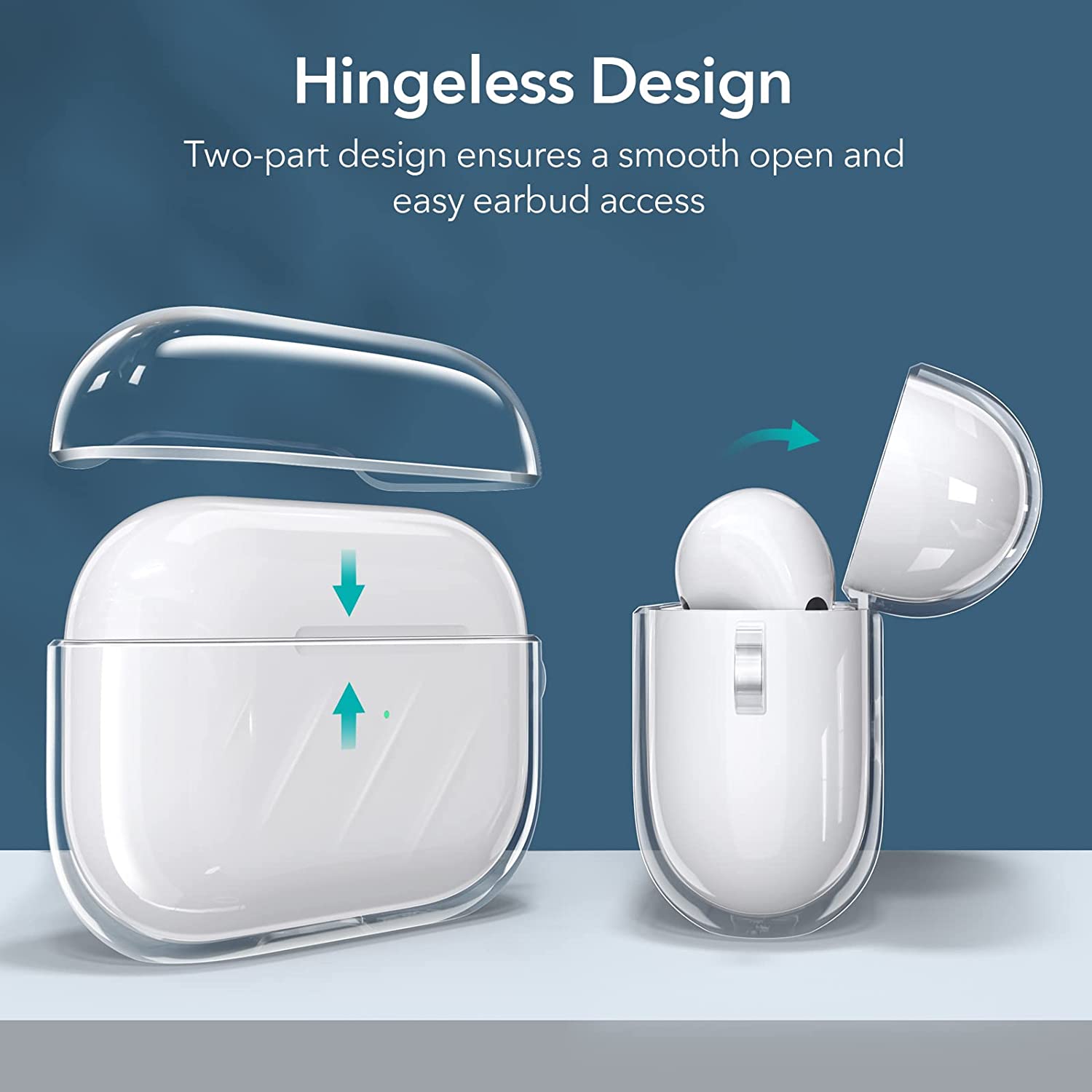 Bao Case cho AirPods Pro 2 ESR Air Ripple Carrying Case - Hàng Chính Hãng