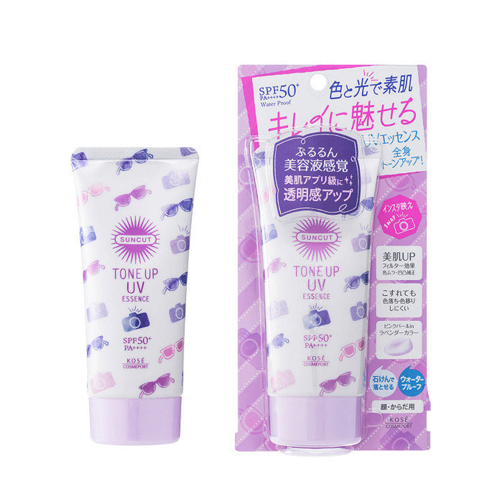 Kem chống nắng nâng tông Kose Tone Up UV Essence Water Proof SPF50+ 80g