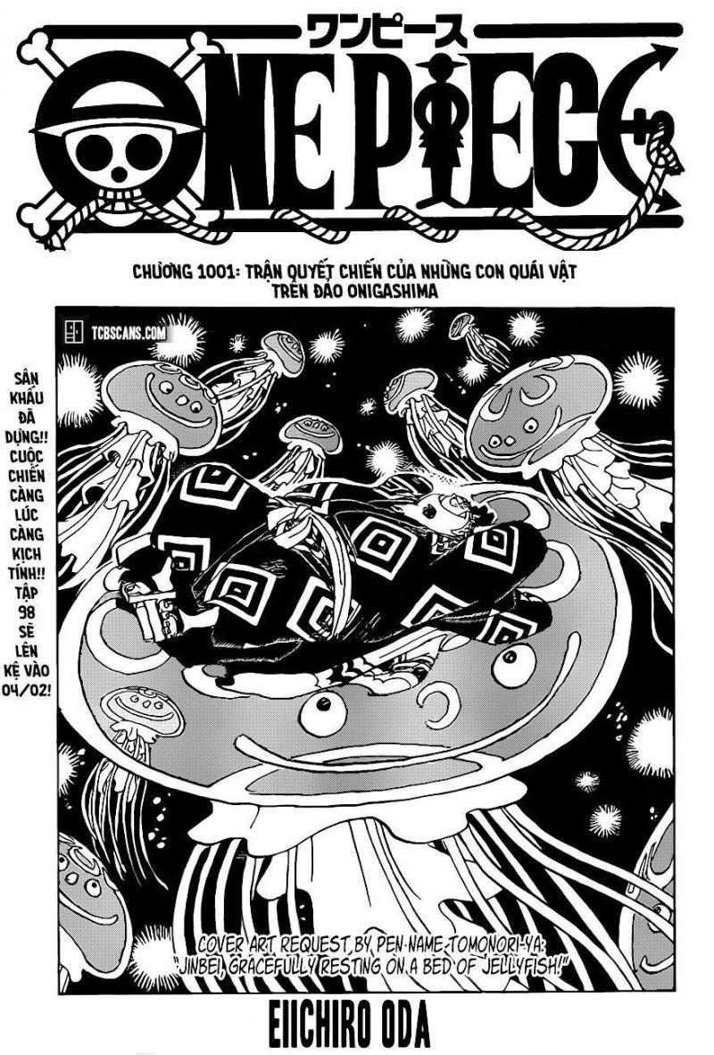 đảo hải tặc - one piece chapter 1001 1