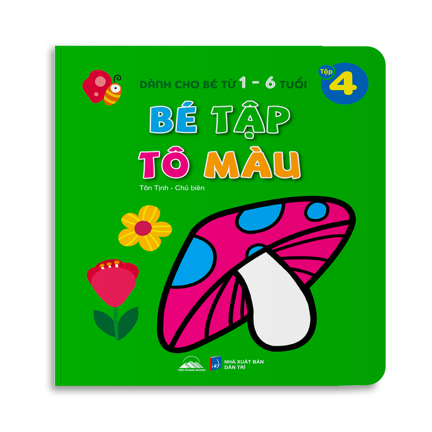 Sách - Combo 10 Cuốn Ehon Song Ngữ Anh - Viêt + 6 Cuốn Bé Tập Tô Màu - Tiên Phong Books