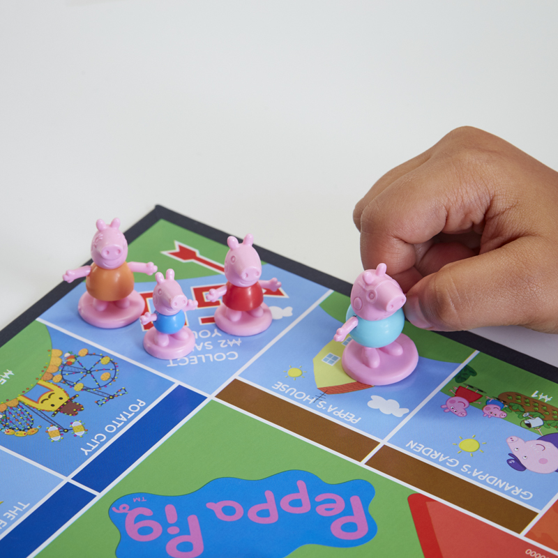 Đồ Chơi MONOPOLY Cờ Tỷ Phú Peppa Pig Bé Heo Hồng F1656