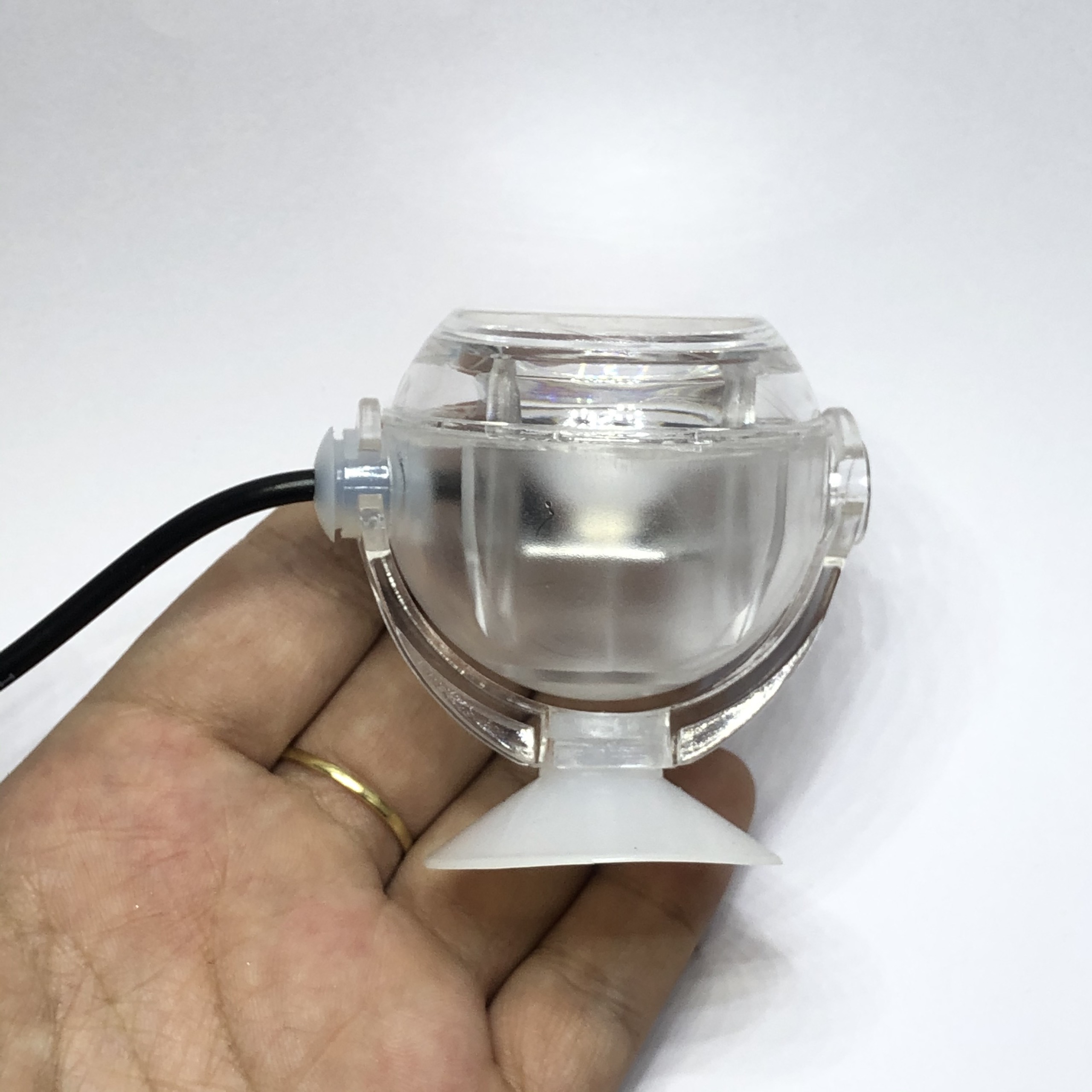 ĐÈN SOI TRÒN ÁNH SÁNG VÀNG ĐỂ CHÌM DƯỚI NƯỚC DÀNH CHO HỒ CÁ, HỒ THUỶ SINH MINI
