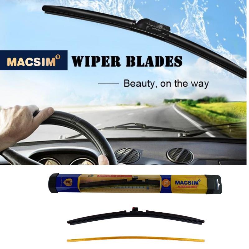 Combo cần gạt nước mưa ô tô Nano Silicon Macsim cho xe mercedes benz E-Class Series E320 2014-2016