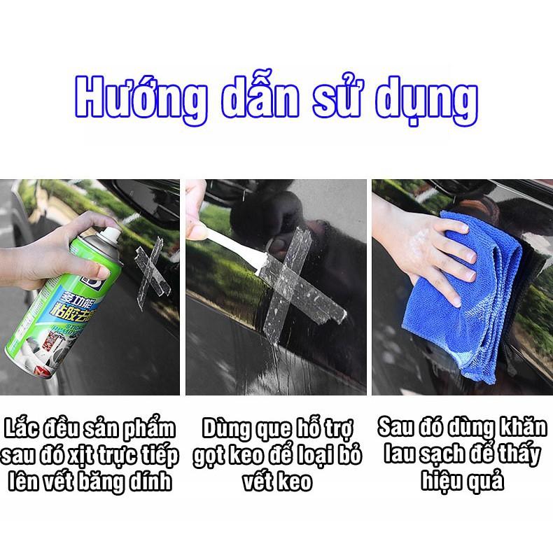 Chai Xịt Tẩy Keo Remove of Sticker 450ml, Tẩy Đa Năng Mọi Loại Vết Bẩn