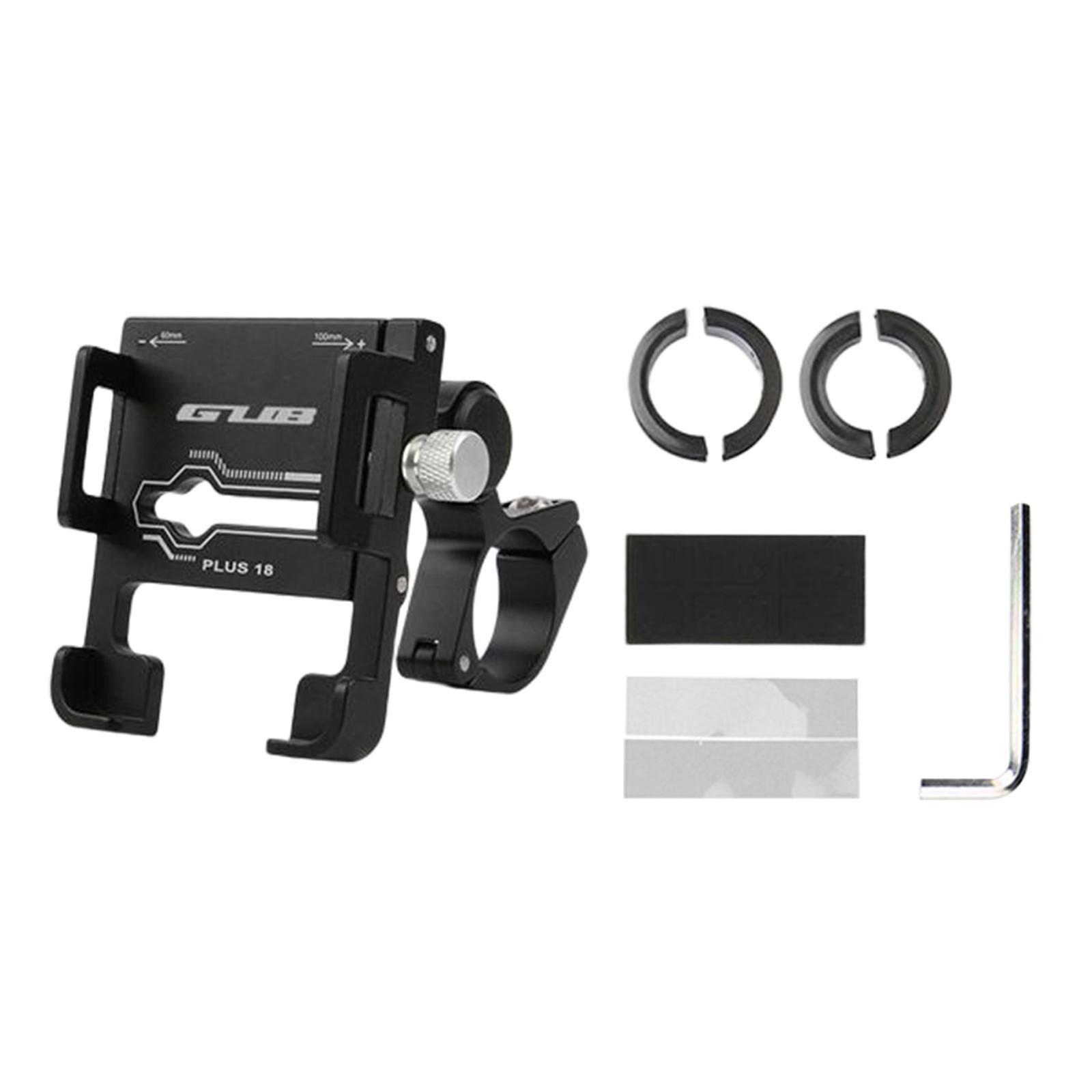 Bike Phone Mount Detachable Aluminum Alloy for Cycling Accessories Stroller