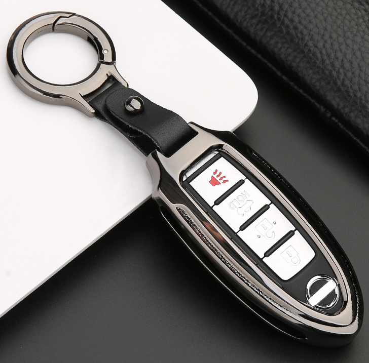 Ốp chìa khóa nissan , bảo vệ chìa khóa nissan , nissan navara, nissan xtrail, chất liệu metal cao cấp, bảo vệ smartkey