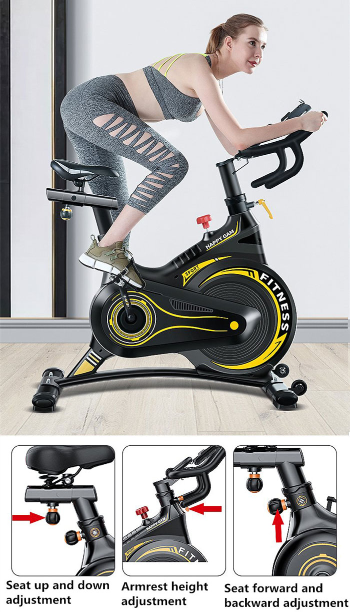 Xe đạp tập AirBike Sport MK290, Xe đạp Gym Fitness cao cấp, xe đạp phanh từ trường AirBike Sport MK290